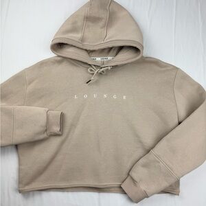 Lounge Apparel Women's Tan Hoodie Sweater